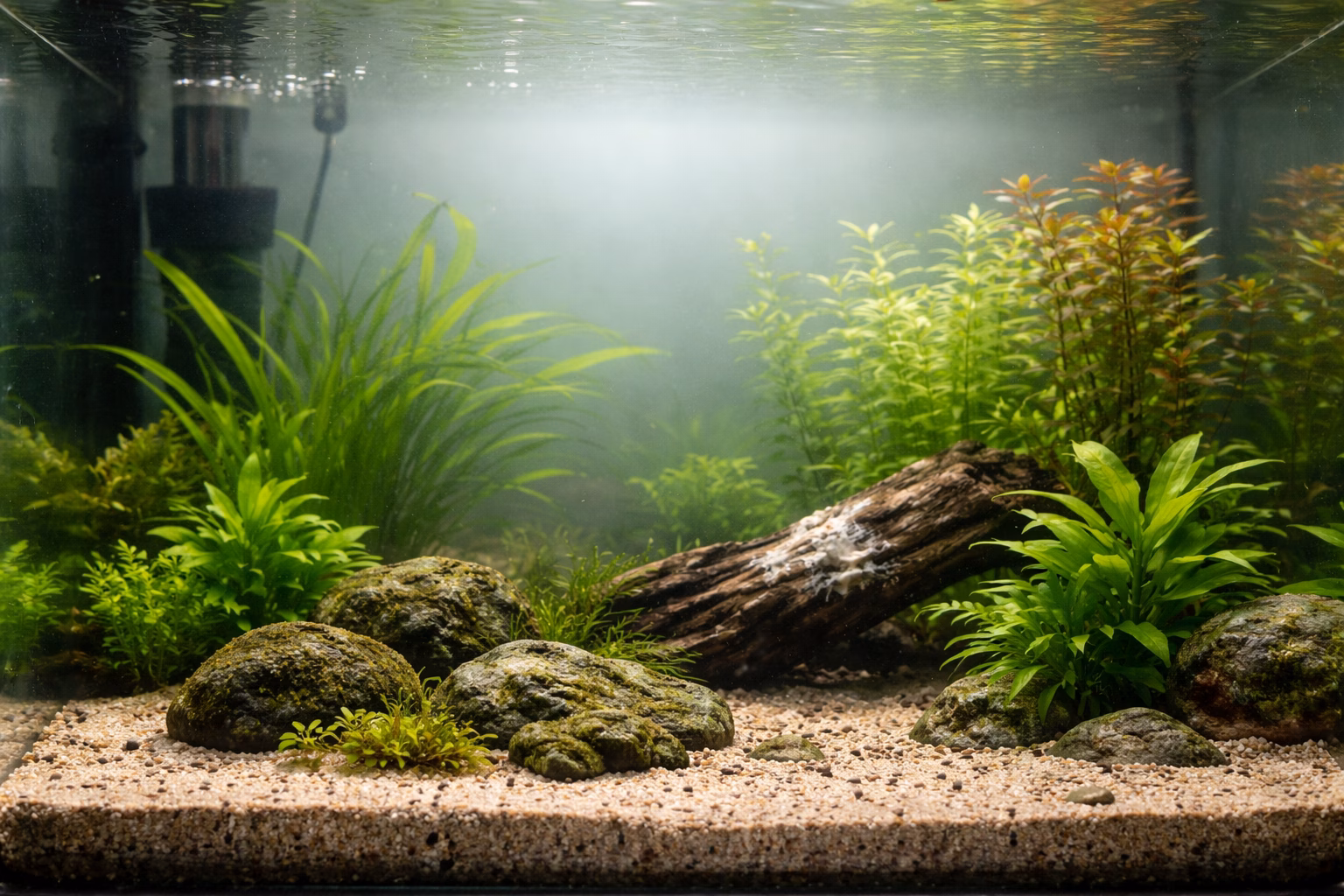 Aquarium instabil nach Start