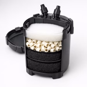 Außenfilter bestücken