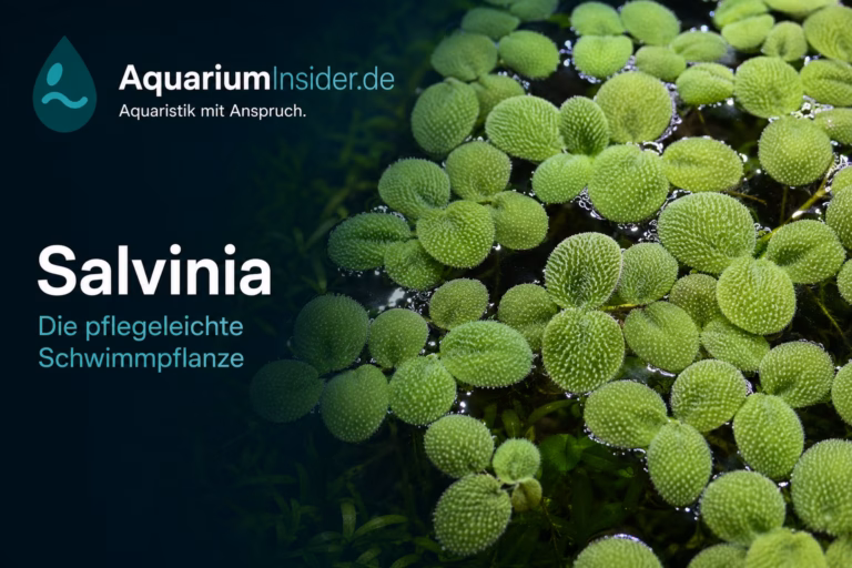 Salvinia im Aquarium – Schwimmfarn richtig pflegen Salvinia im Aquarium: Artenvergleich, Empfehlung für Salvinia minima, Pflege, Licht, Nährstoffe, Vermehrung und typische Probleme im Praxis-Check. Salvinia im Aquarium – Schwimmfarn