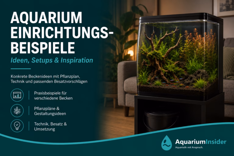 2 einfache Aquarium Einrichtungsbeispiele für Anfänger zum Nachbauen Aquarium Einrichtungsbeispiele